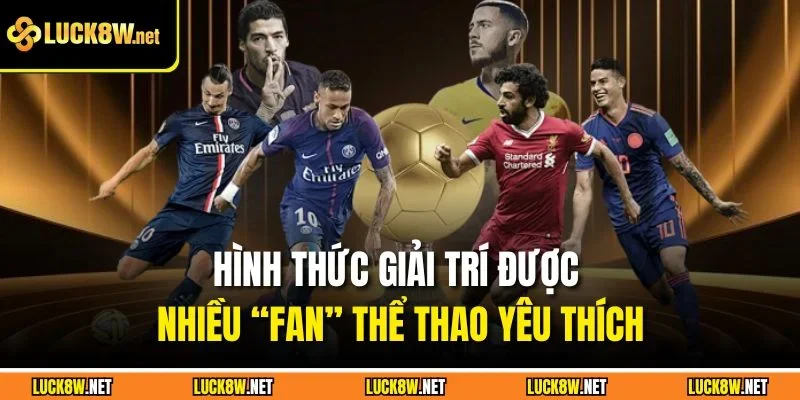 Hình thức giải trí được nhiều “fan” thể thao yêu thích