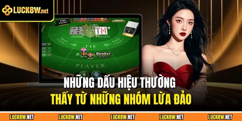 Những dấu hiệu thường thấy từ những nhóm lừa đảo